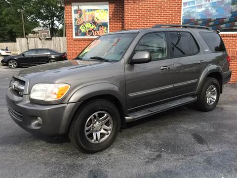 2005 Toyota Sequoia for sale at AMERICAN AUTO SALES LLC in Austell GA