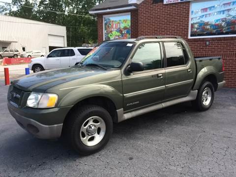 2002 Ford Explorer Sport Trac for sale at AMERICAN AUTO SALES LLC in Austell GA