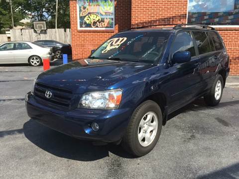 2006 Toyota Highlander for sale at AMERICAN AUTO SALES LLC in Austell GA