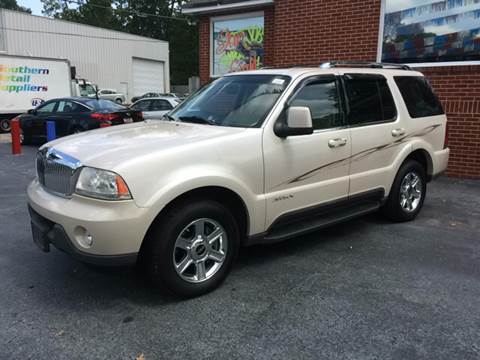 2005 Lincoln Aviator for sale at AMERICAN AUTO SALES LLC in Austell GA