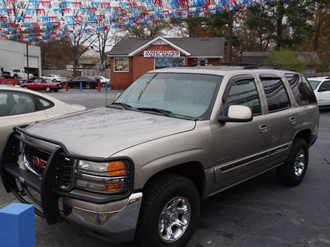 2001 GMC Yukon for sale at AMERICAN AUTO SALES LLC in Austell GA