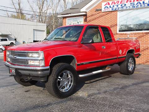 Chevrolet C K 1500 Series For Sale In Austell Ga American Auto Sales Llc