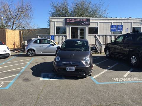 2014 FIAT 500e for sale at TOP QUALITY AUTO in Rancho Cordova CA