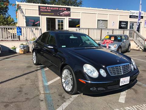 2006 Mercedes-Benz E-Class for sale at TOP QUALITY AUTO in Rancho Cordova CA