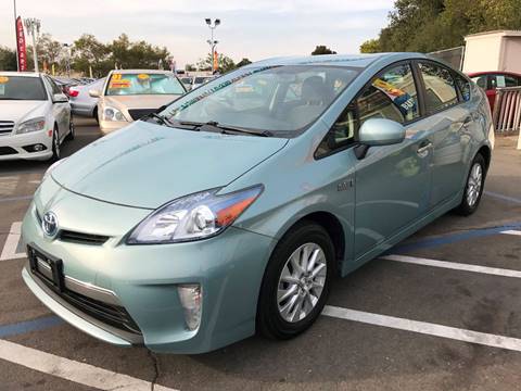 2013 Toyota Prius Plug-in Hybrid for sale at TOP QUALITY AUTO in Rancho Cordova CA