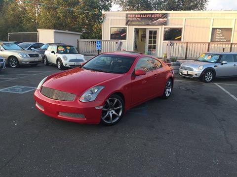 2004 Infiniti G35 for sale at TOP QUALITY AUTO in Rancho Cordova CA