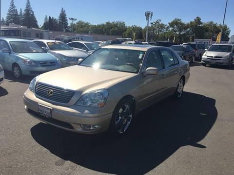 2001 Lexus LS 430 for sale at TOP QUALITY AUTO in Rancho Cordova CA