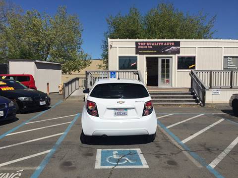 2012 Chevrolet Sonic for sale at TOP QUALITY AUTO in Rancho Cordova CA