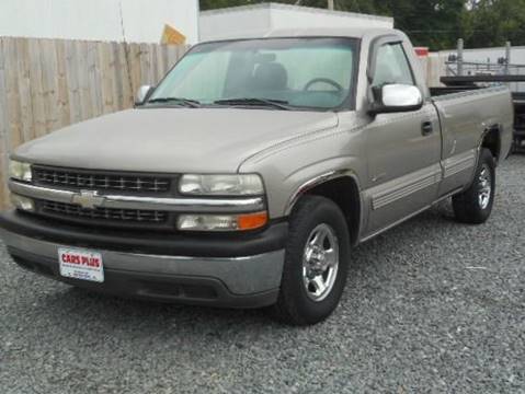 2002 Chevrolet Silverado 1500 for sale at Cars Plus in Fruitland MD