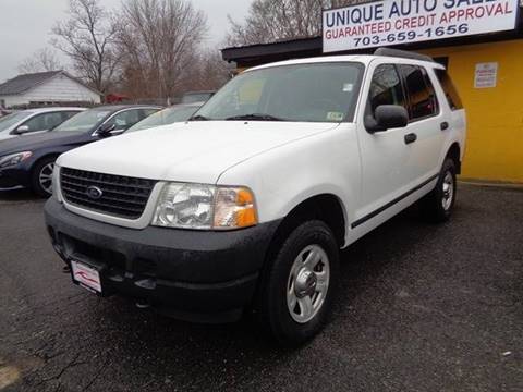 2005 Ford Explorer for sale at Unique Auto Sales in Marshall VA