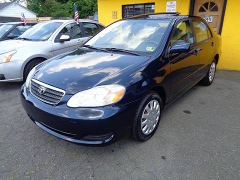 2006 Toyota Corolla for sale at Unique Auto Sales in Marshall VA