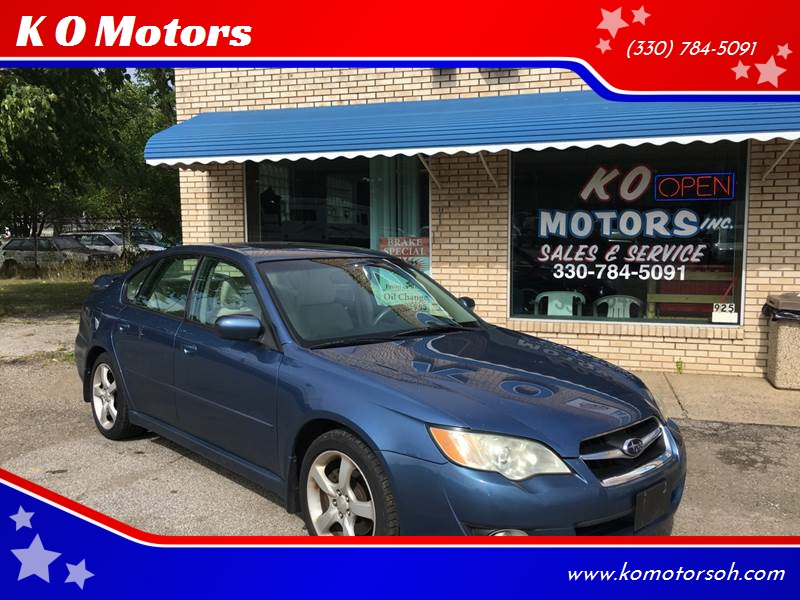 2009 Subaru Legacy for sale at K O Motors in Akron OH