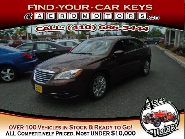 2013 Chrysler 200 for sale at Aero Motors INC in Essex MD