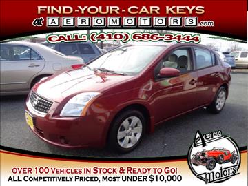 2008 Nissan Sentra for sale at Aero Motors INC in Essex MD