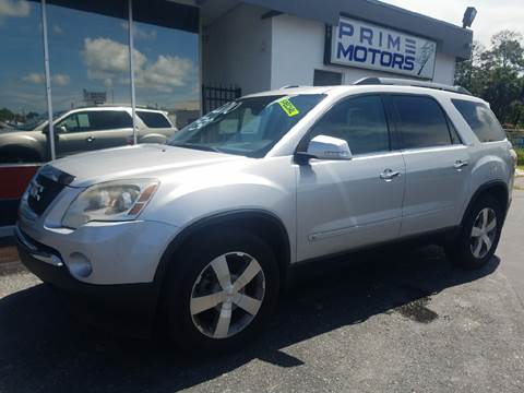 2010 GMC Acadia for sale at Prime Motors in Sarasota FL