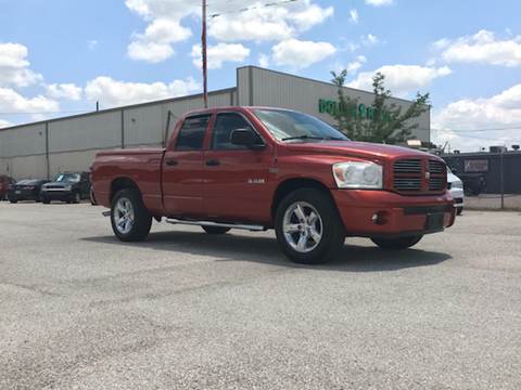2008 Dodge Ram Pickup 1500 for sale at P & A AUTO SALES in Houston TX