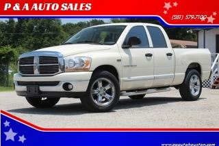 2006 Dodge Ram Pickup 1500 for sale at P & A AUTO SALES in Houston TX
