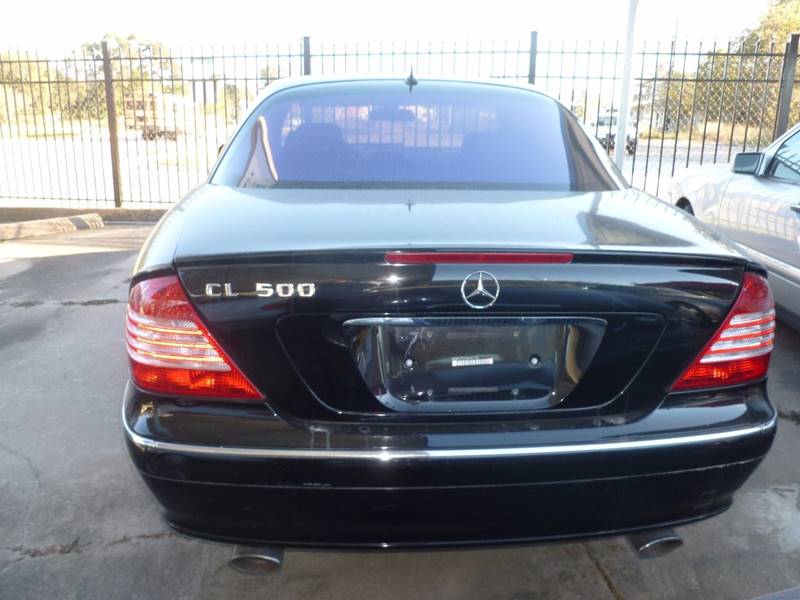 Used 2004 Mercedes-Benz CL-Class CL500 with VIN WDBPJ75J14A041158 for sale in Houston, TX