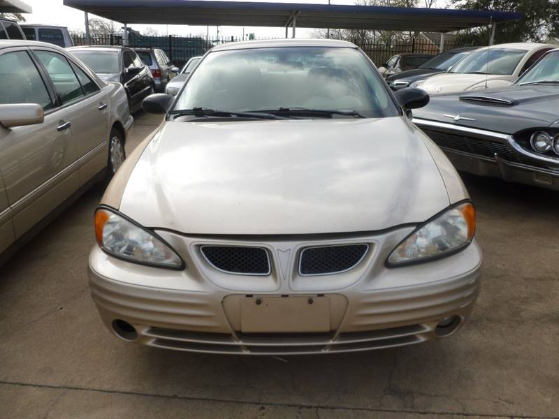 2002 Pontiac Grand Am for sale at FORD'S AUTO SALES in Houston TX