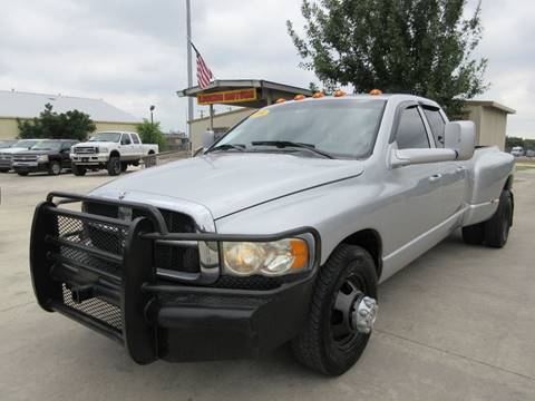 2004 Dodge Ram Pickup 3500 for sale at LUCKOR AUTO in San Antonio TX