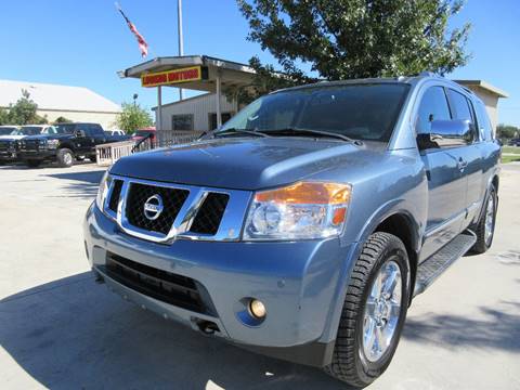 2012 Nissan Armada for sale at LUCKOR AUTO in San Antonio TX
