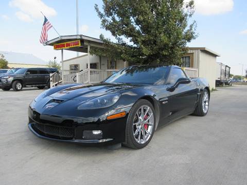 2009 Chevrolet Corvette for sale at LUCKOR AUTO in San Antonio TX