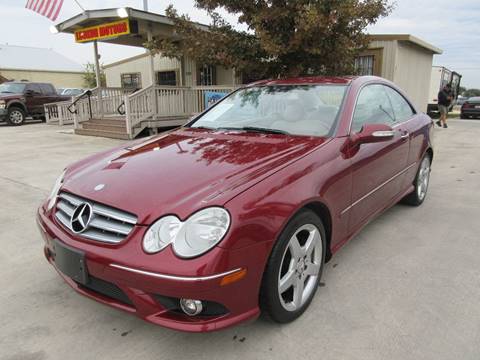 2009 Mercedes-Benz CLK for sale at LUCKOR AUTO in San Antonio TX
