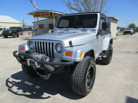 2005 Jeep Wrangler for sale at LUCKOR AUTO in San Antonio TX