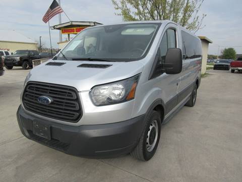 2015 Ford Transit Wagon for sale at LUCKOR AUTO in San Antonio TX