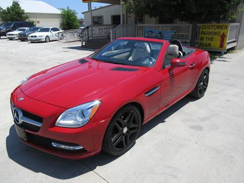 2013 Mercedes-Benz SLK for sale at LUCKOR AUTO in San Antonio TX