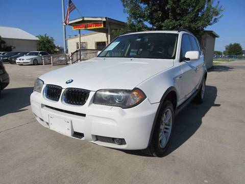 2006 BMW X3 for sale at LUCKOR AUTO in San Antonio TX