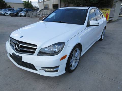 2014 Mercedes-Benz C-Class for sale at LUCKOR AUTO in San Antonio TX