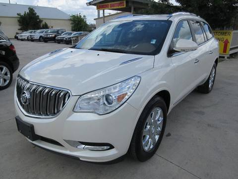 2014 Buick Enclave for sale at LUCKOR AUTO in San Antonio TX