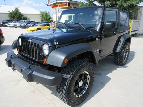 2010 Jeep Wrangler for sale at LUCKOR AUTO in San Antonio TX