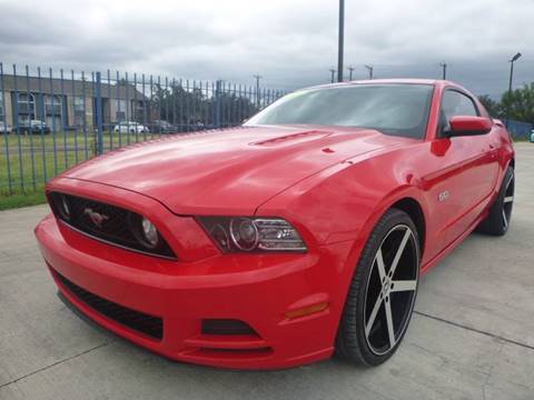 2013 Ford Mustang for sale at LUCKOR AUTO in San Antonio TX