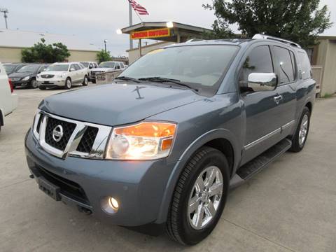 2012 Nissan Armada for sale at LUCKOR AUTO in San Antonio TX