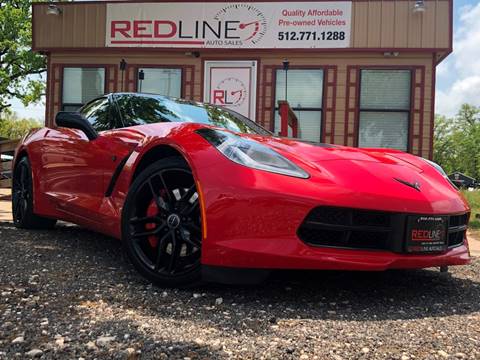 2014 Chevrolet Corvette for sale at REDLINE AUTO SALES LLC in Cedar Creek TX