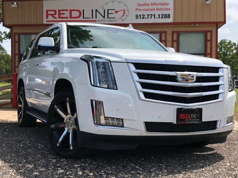 2015 Cadillac Escalade for sale at REDLINE AUTO SALES LLC in Cedar Creek TX