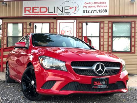 2014 Mercedes-Benz CLA for sale at REDLINE AUTO SALES LLC in Cedar Creek TX