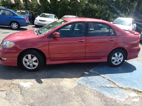 2005 Toyota Corolla for sale at CV AUTO CARE in Brockton MA