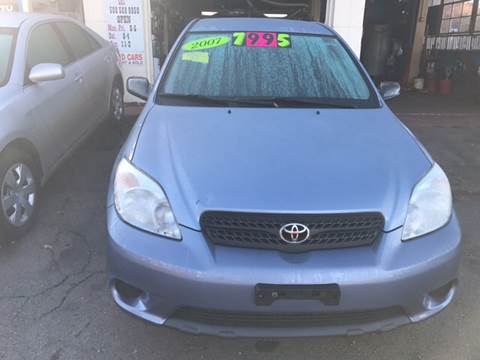 2007 Toyota Matrix for sale at CV AUTO CARE in Brockton MA