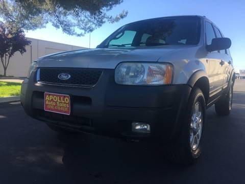 2002 Ford Escape for sale at APOLLO AUTO SALES in Sacramento CA