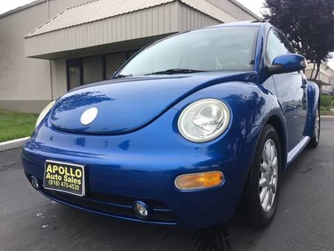 2004 Volkswagen New Beetle for sale at APOLLO AUTO SALES in Sacramento CA