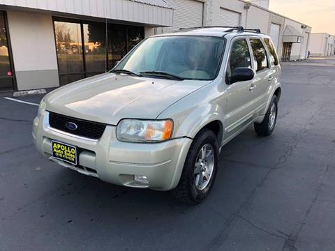 2003 Ford Escape for sale at APOLLO AUTO SALES in Sacramento CA