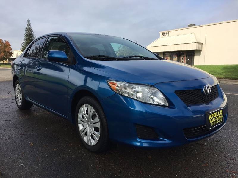 2009 Toyota Corolla for sale at APOLLO AUTO SALES in Sacramento CA