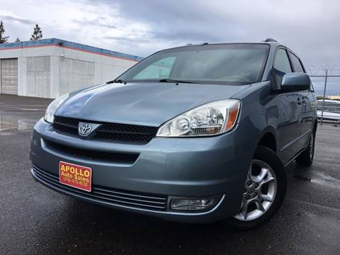 2005 Toyota Sienna for sale at APOLLO AUTO SALES in Sacramento CA