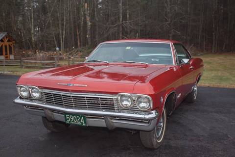 1965 Chevrolet Impala for sale at Essex Motorsport, LLC in Essex Junction VT