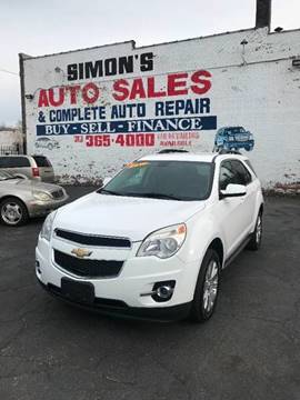 2010 Chevrolet Equinox for sale at Simon's Auto Sales in Detroit MI