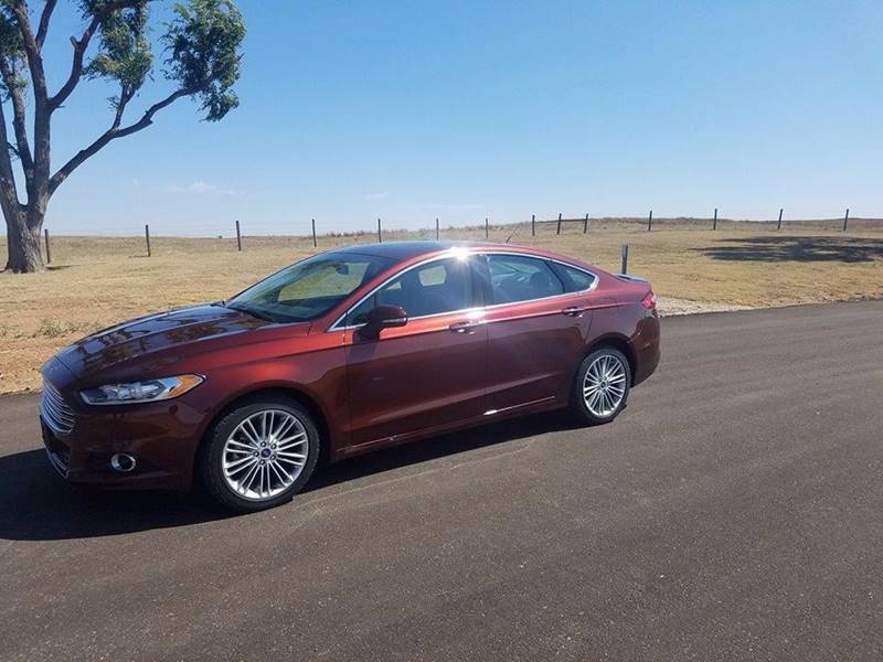 2015 Ford Fusion for sale at TNT Auto in Coldwater KS