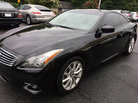 2011 Infiniti G37 Coupe for sale at Highlands Luxury Cars, Inc. in Marietta GA